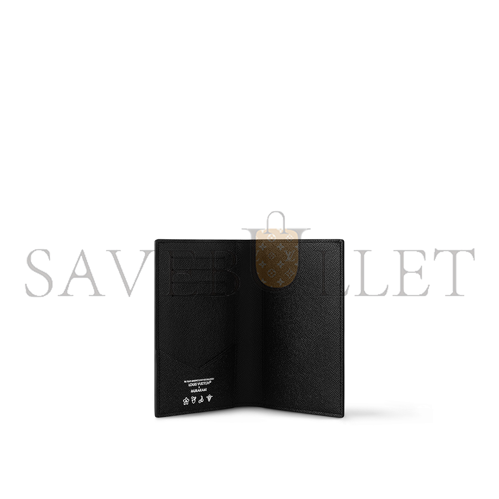 l**is V*t*n murakami lv x tm passport cover m13414 (14*10*2.5cm)